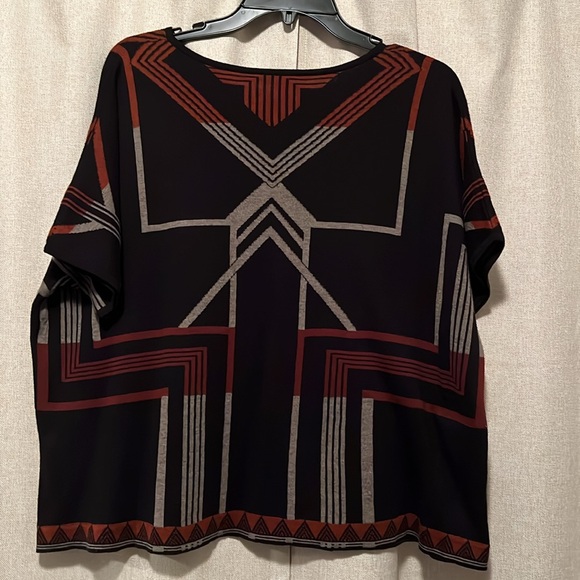Peruvian Connection Delano Boxy Pima Top Size XS/S - Picture 3 of 3